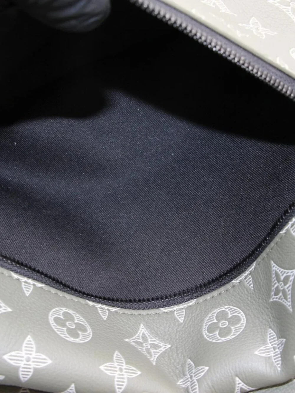 Louis Vuitton Discovery Backpack PM Monogram Shadow Leather M12463 - Gray